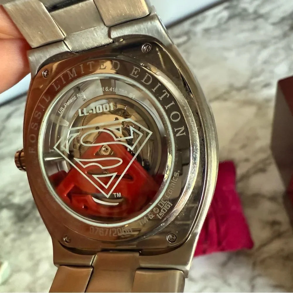 Men’s Fossil DC Superman Watch (Rare only 2000 produced)